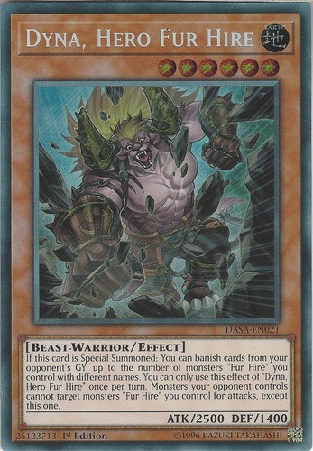 Dasa en021 dyna hero fur - dyna,,