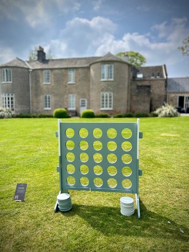 Vintage garden wedding games - garden,